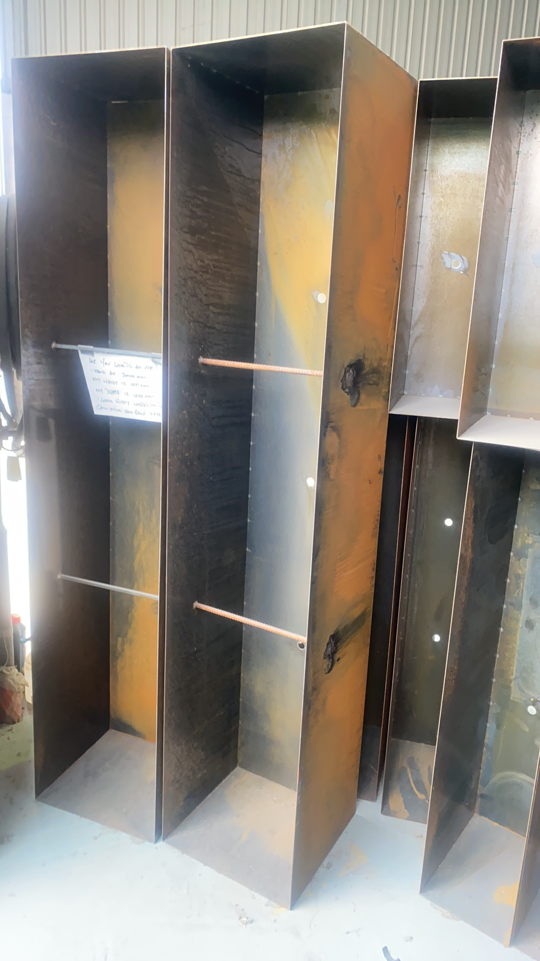 Corten Steel Planter Boxes - Custom - Image 3