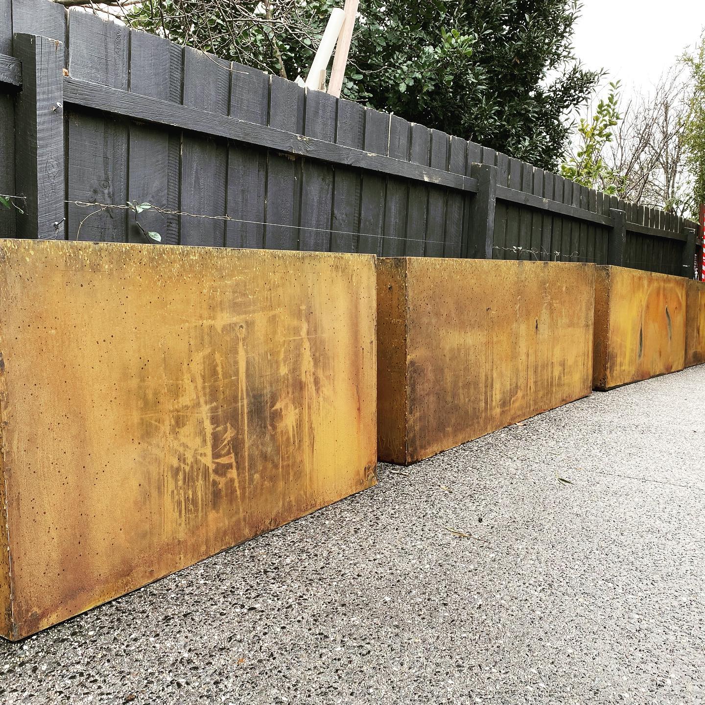 Corten Steel Planter Boxes - Custom - Image 6