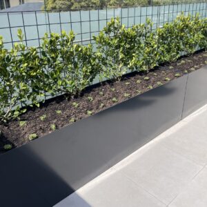 Powder Coated Steel Planter Boxes - Custom