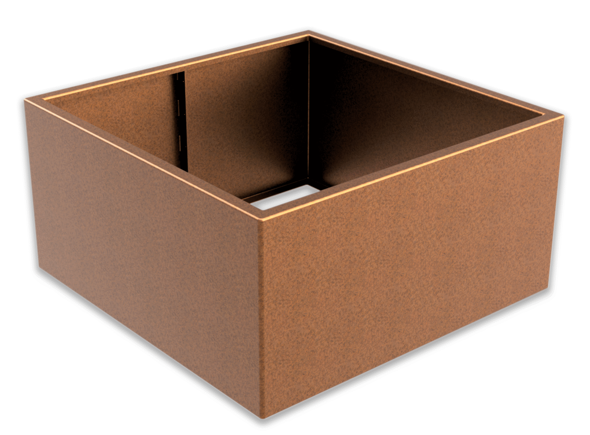 REDCOR® Corten Steel Modular Planter Boxes - Extenders - Image 2
