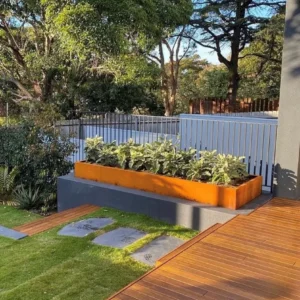 REDCOR® Corten Steel Modular Planter Boxes - Extenders