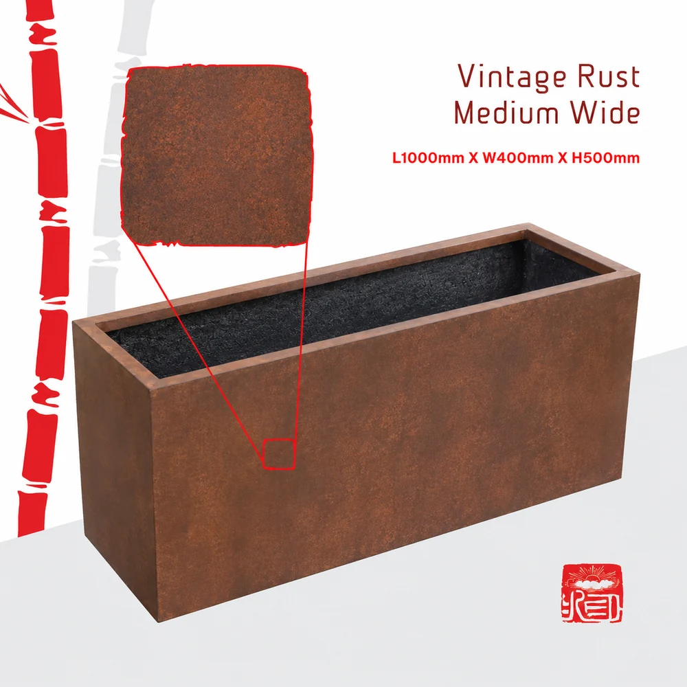 Polystone GRC/Fibreglass Lightweight Planter Boxes - Image 2