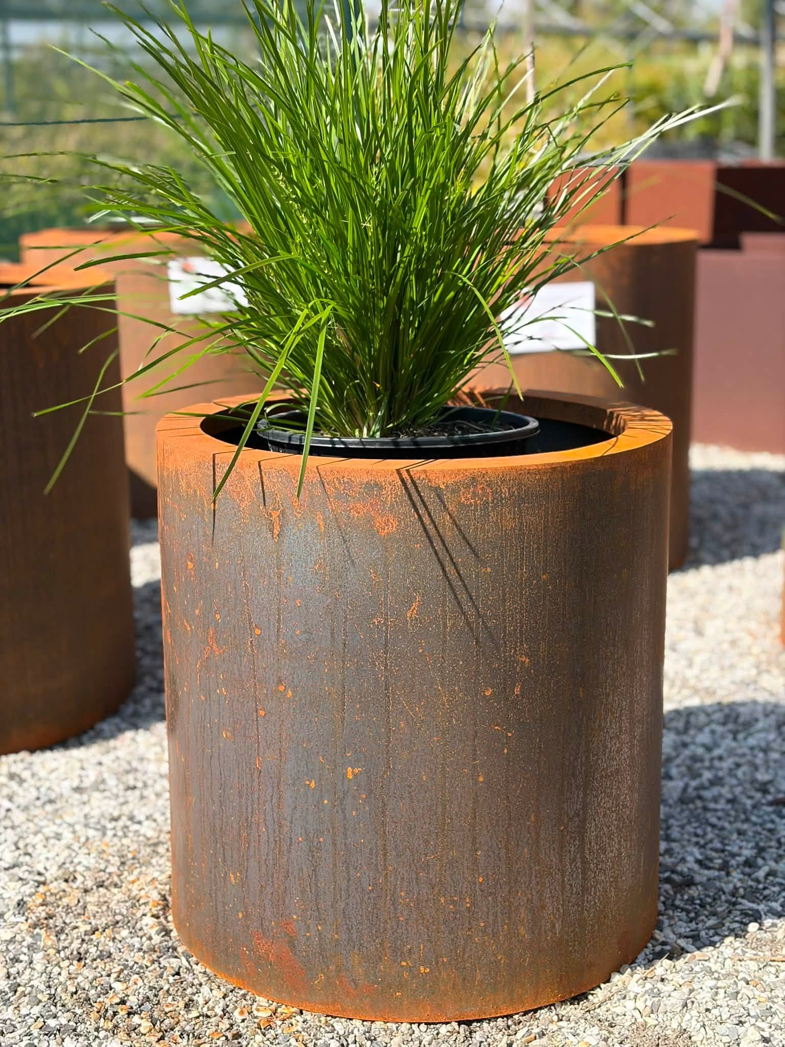 Corten Steel Cylinders - Image 4