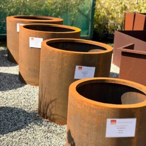 Corten Steel Cylinders