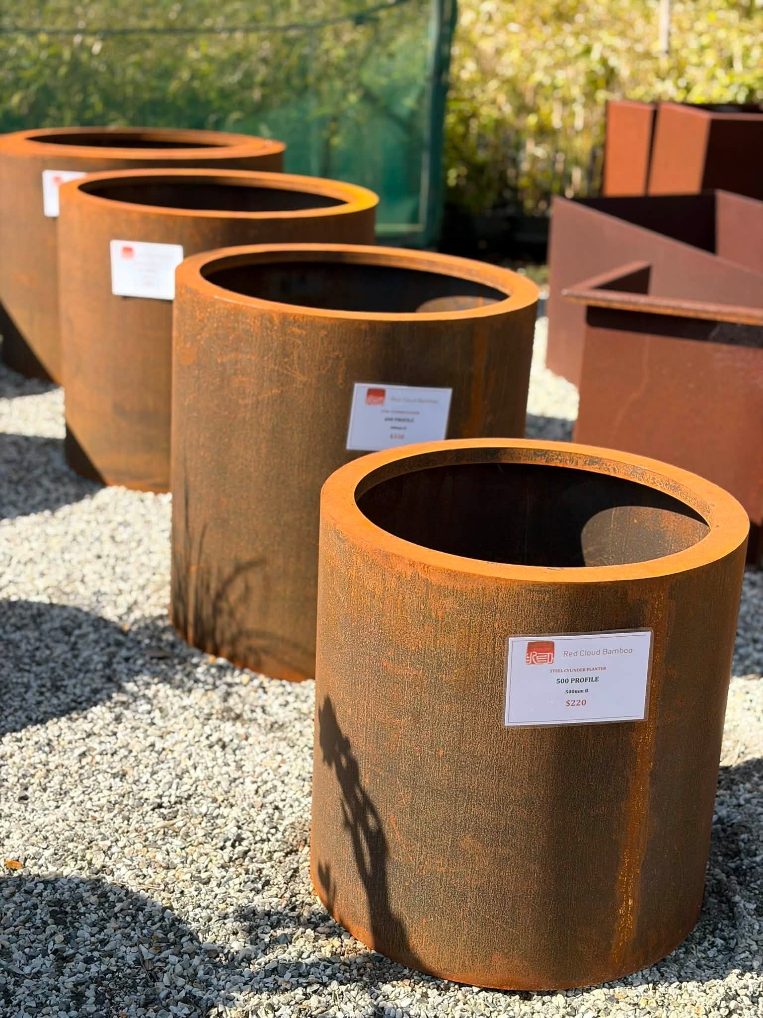Corten Steel Cylinders - Image 7